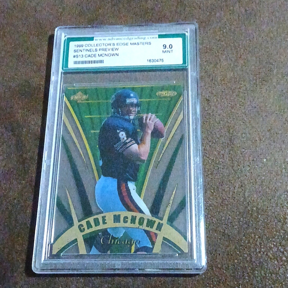 Cade McNown psa graded 9.0
